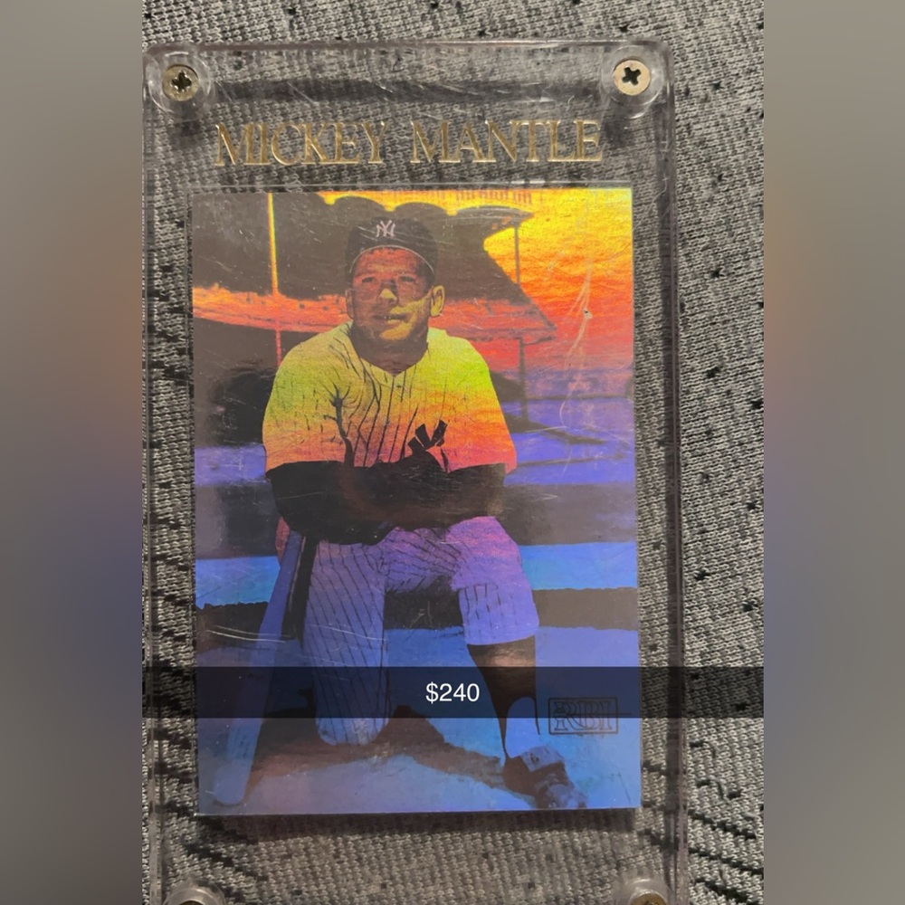 Mickey Mantle limited edition #7